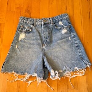 Zara denim shorts